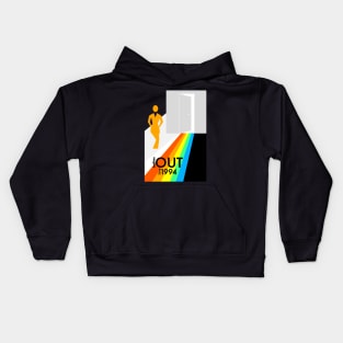 Lesbian out since 1994 Kids Hoodie